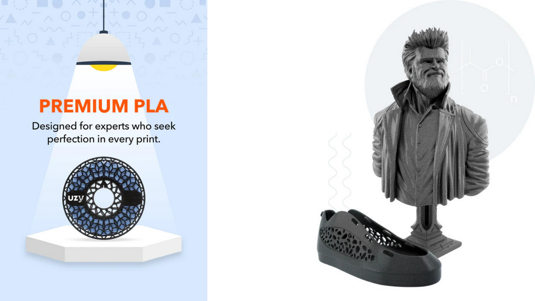 PLA and 3d printed
