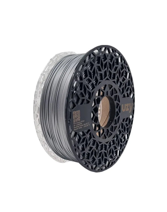 Uzy Premium PETG Filament 1.75mm ± 0.02mm Galaxy Silver