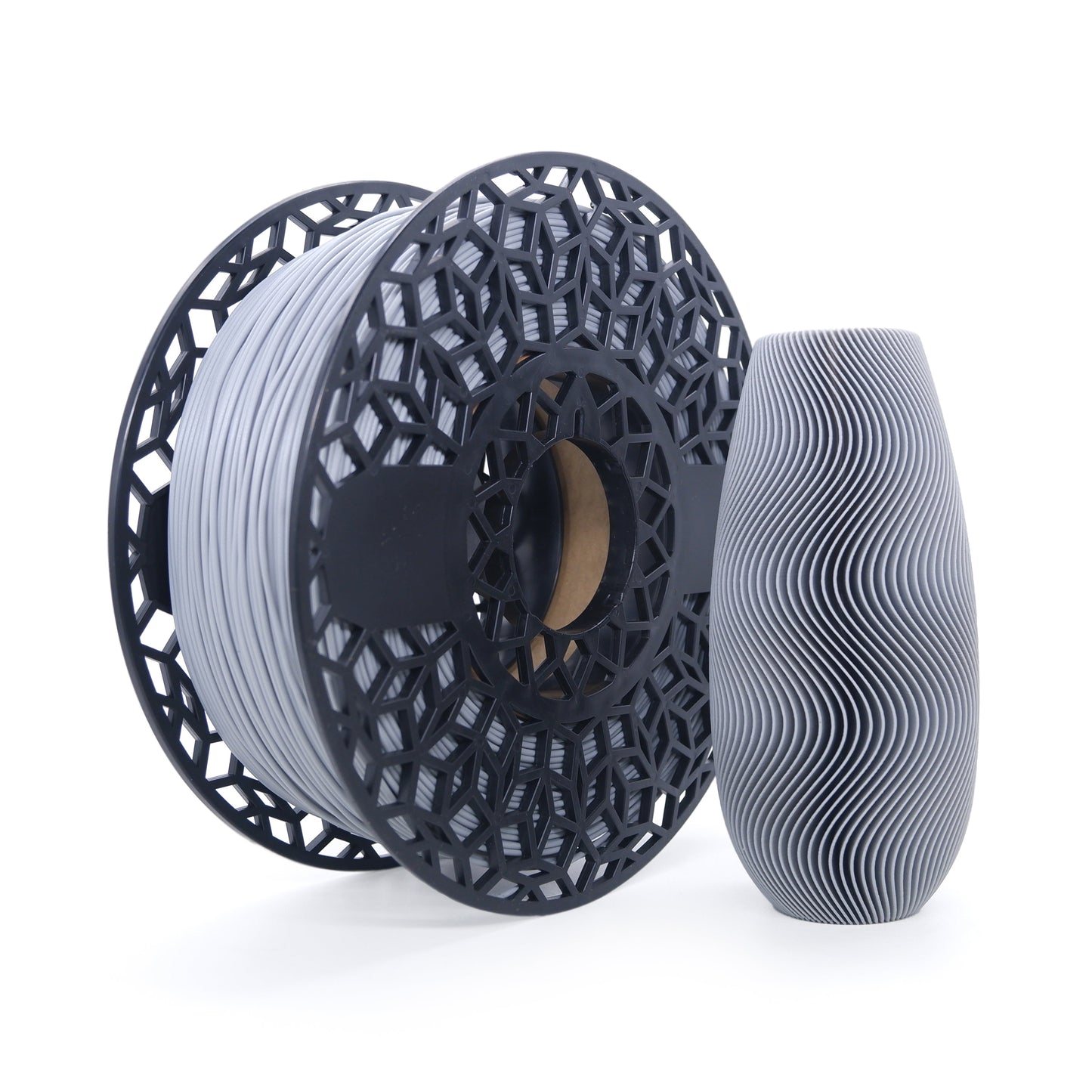 Uzy Basic PLA Filament 1.75mm ± 0.05mm Cool Grey 1Kg