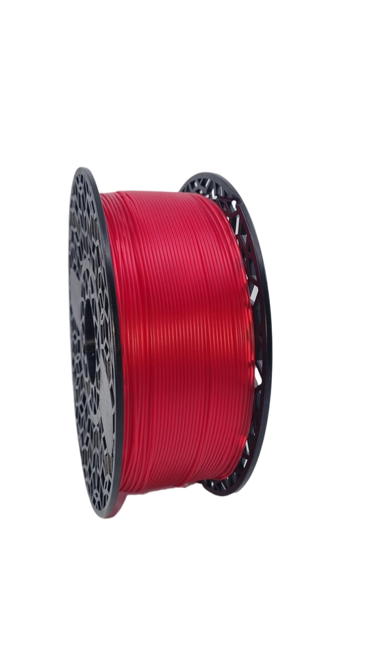 Uzy Premium PETG Filament 1.75mm ± 0.02mm Transparent Red