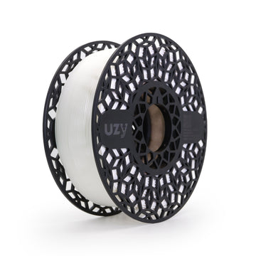 Uzy Premium PLA 1.75mm ± 0.01mm Filament Pure White 1Kg
