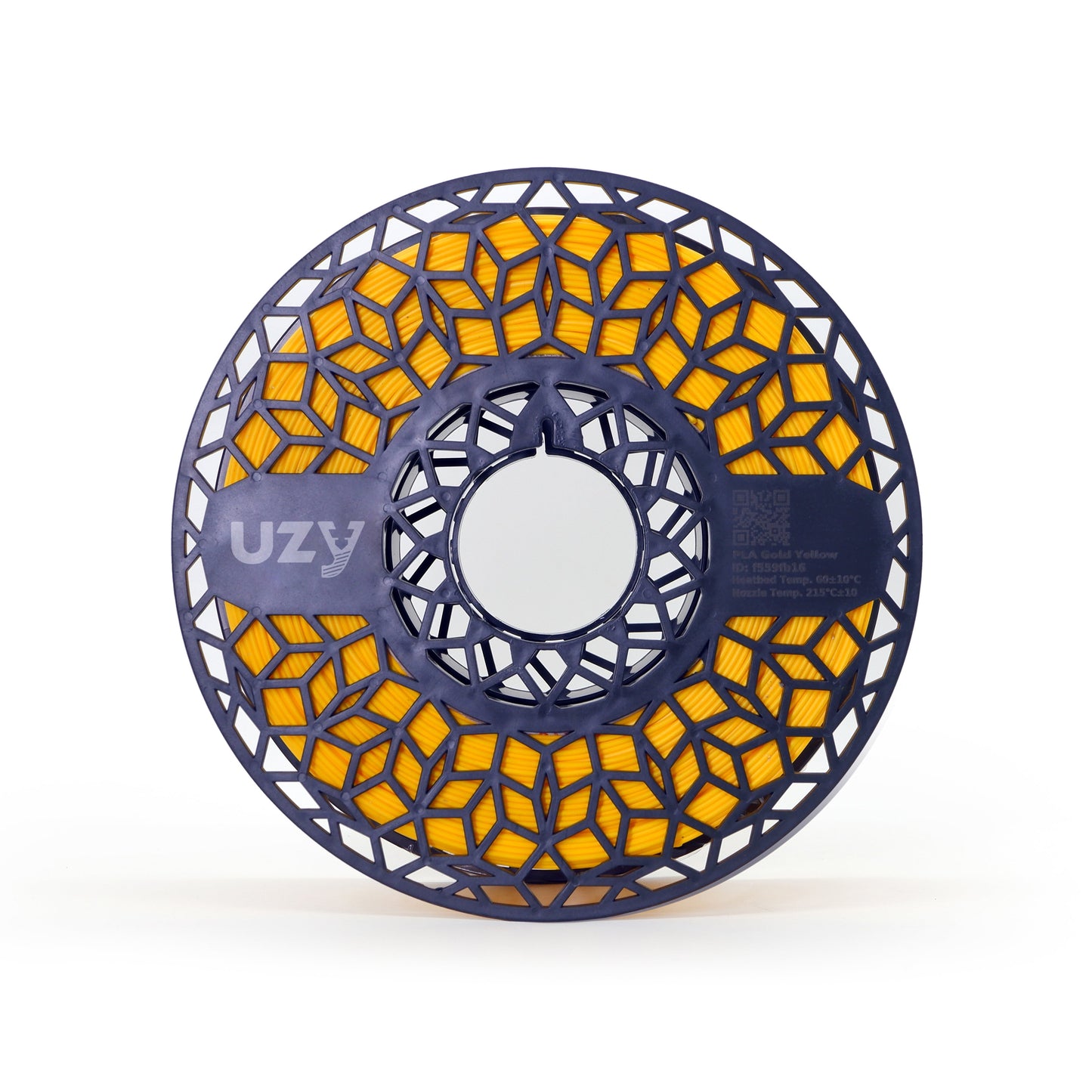 Uzy Premium PLA Filament 1.75mm ± 0.01mm Gold Yellow 1Kg